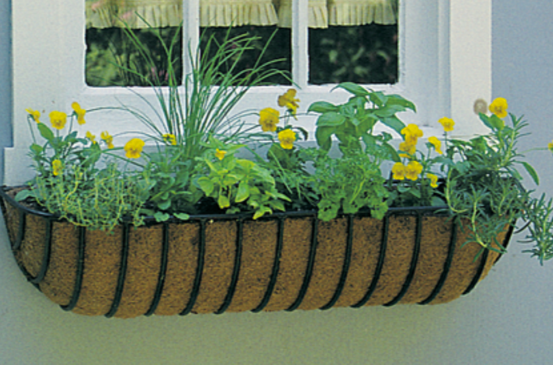 Hayrack Windowbox Coco Liners | City Planter